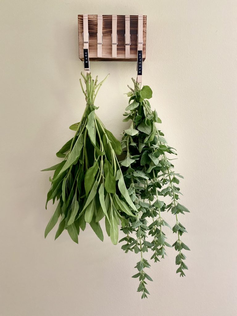 hanging sage