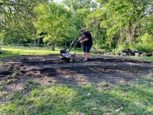 tilling to plant seed potatoes