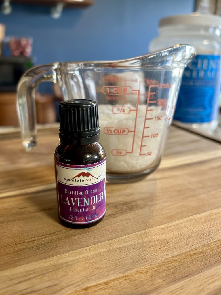 lavender EO for magnesium flakes