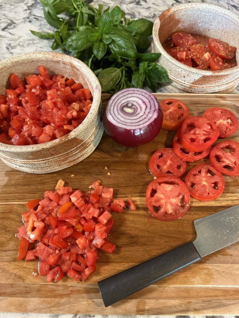 chopped tomatoes