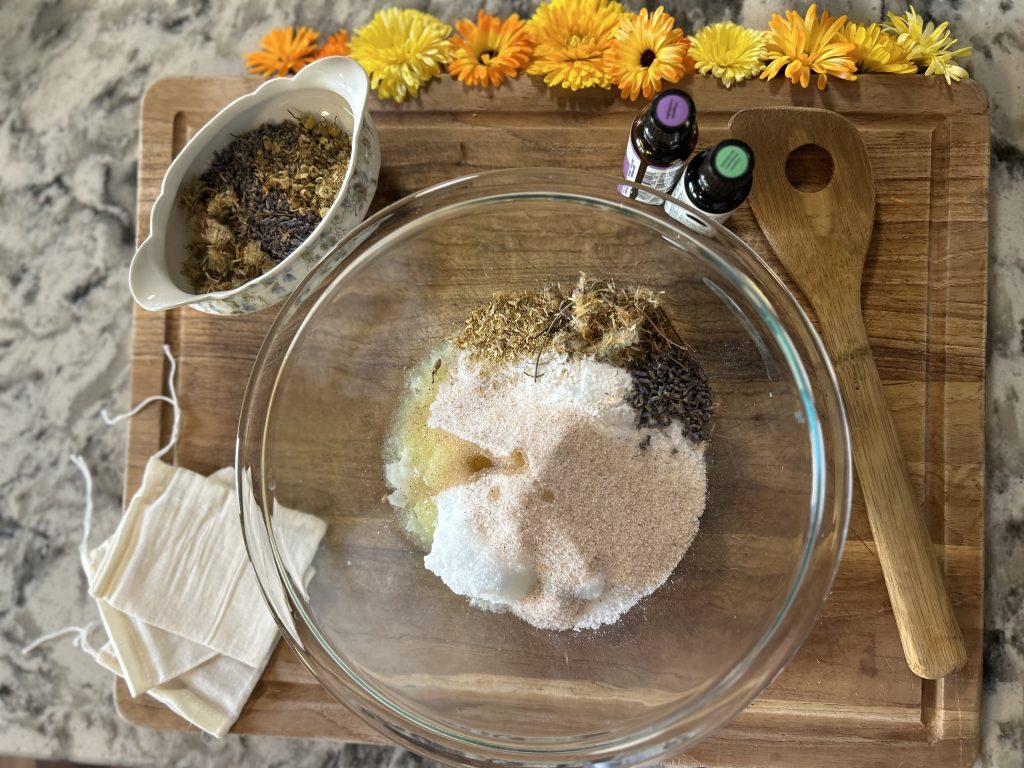 soothing herbal bath soak